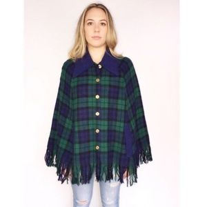 Vintage poncho